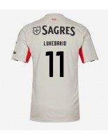 Benfica Dodi Lukebakio #11 Bortedrakt 2025-26 Korte ermer